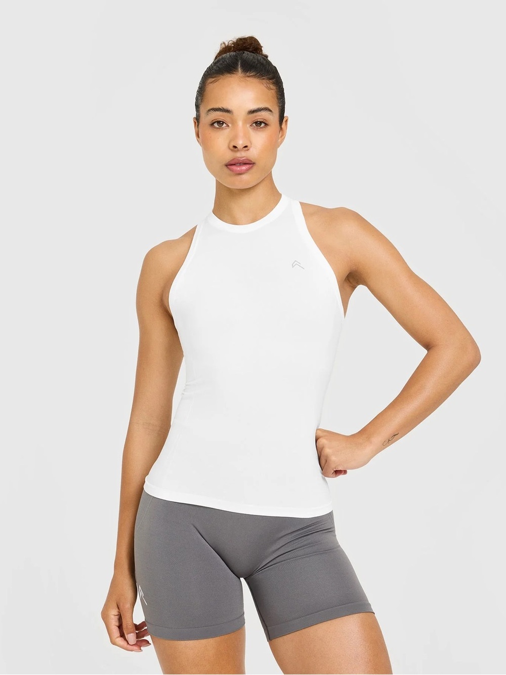 BNWT ONER ACTIVE  Go to seamless fitted vest racerback White size S